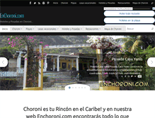 Tablet Screenshot of enchoroni.com